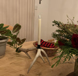 Deer Antler Candle Holder - All Natural - Rustic - Hand Made - FREE SHIPPING